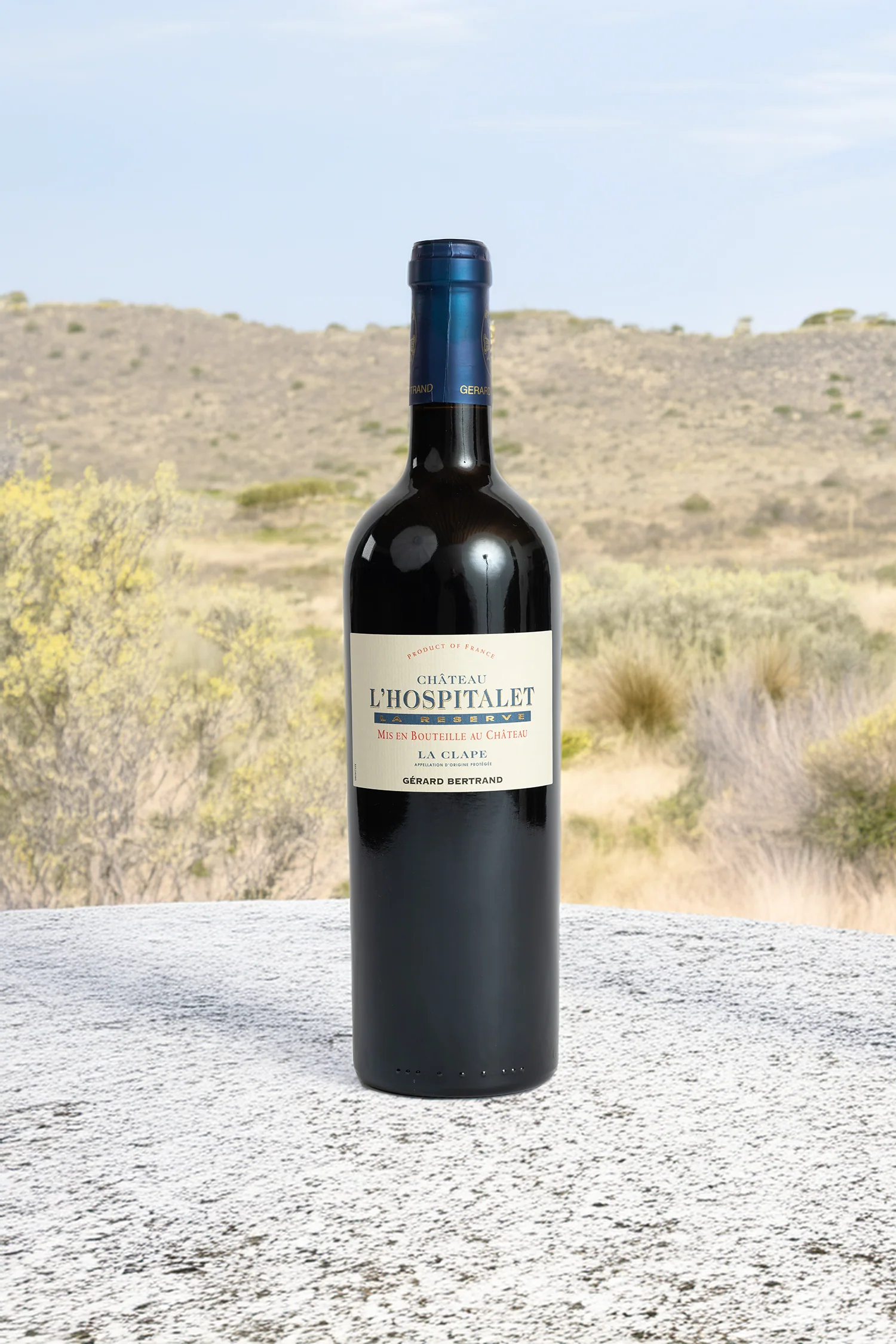 Château l'Hospitalet la réserve la clape 75cl 2023 vin rouge bio biodynamique - Image 2