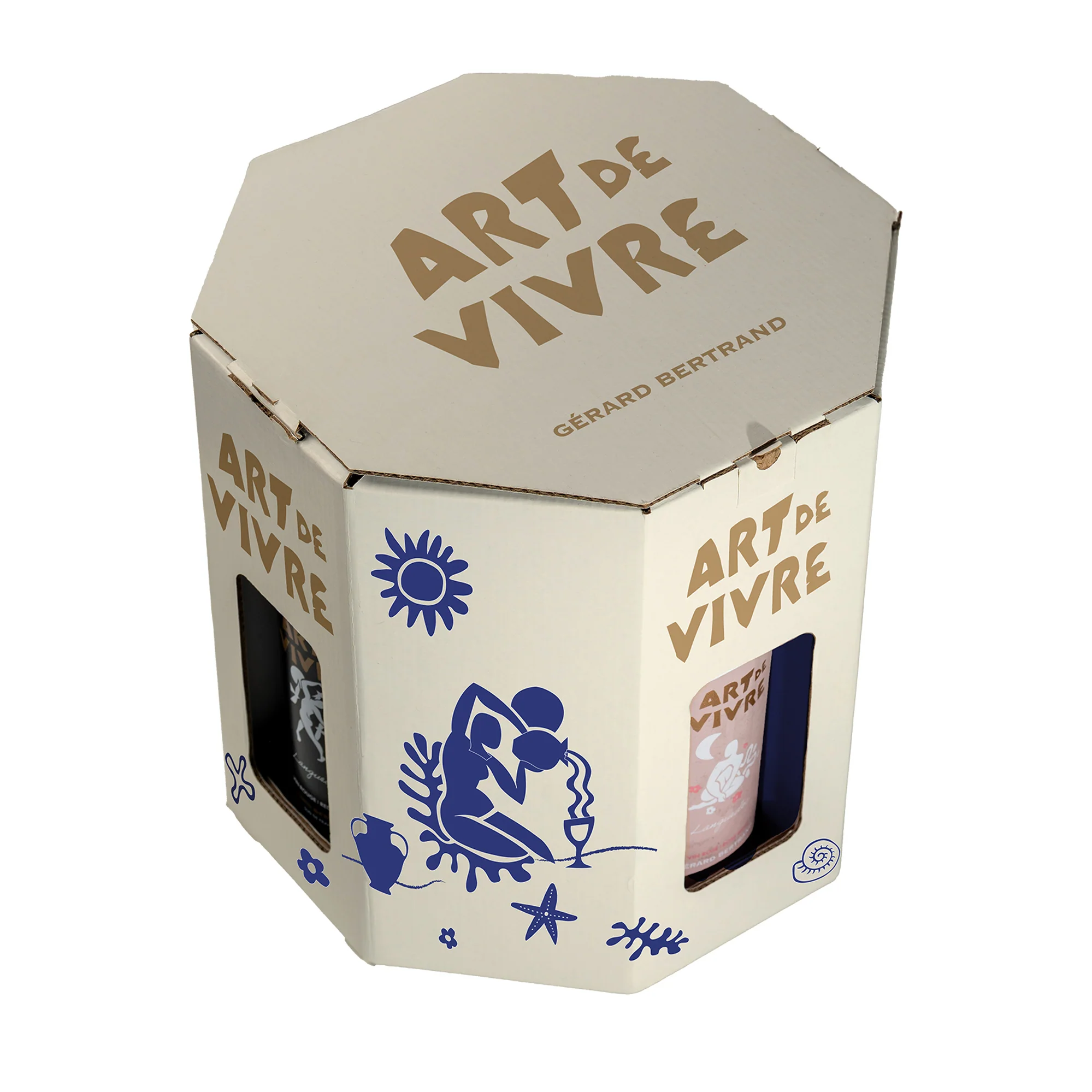 Coffret DIY Art de Vivre 4 couleurs - vin blanc, orange, rouge et rosé - Image 4