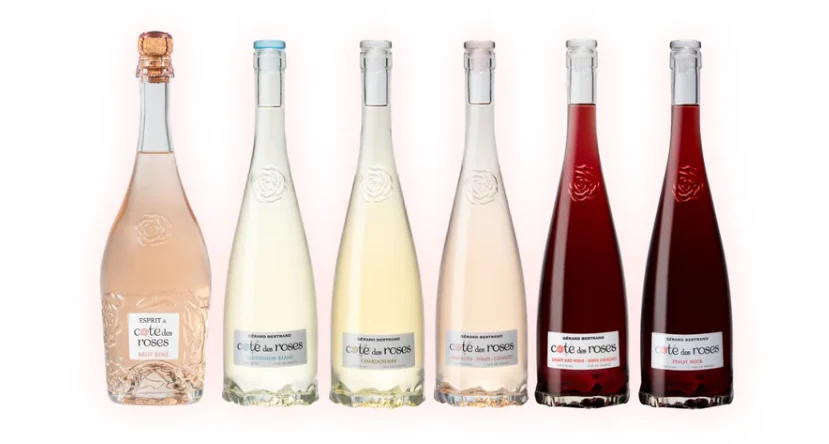 Esprit de Cote des Roses Brut rosé vin effervescent Lot 6 bouteilles 75cl - Image 4