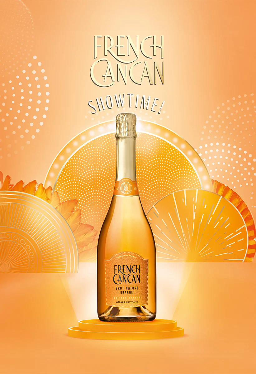 French Cancan Brut Orange Bio 2023 Lot 3 bouteilles 75cl - Image 2