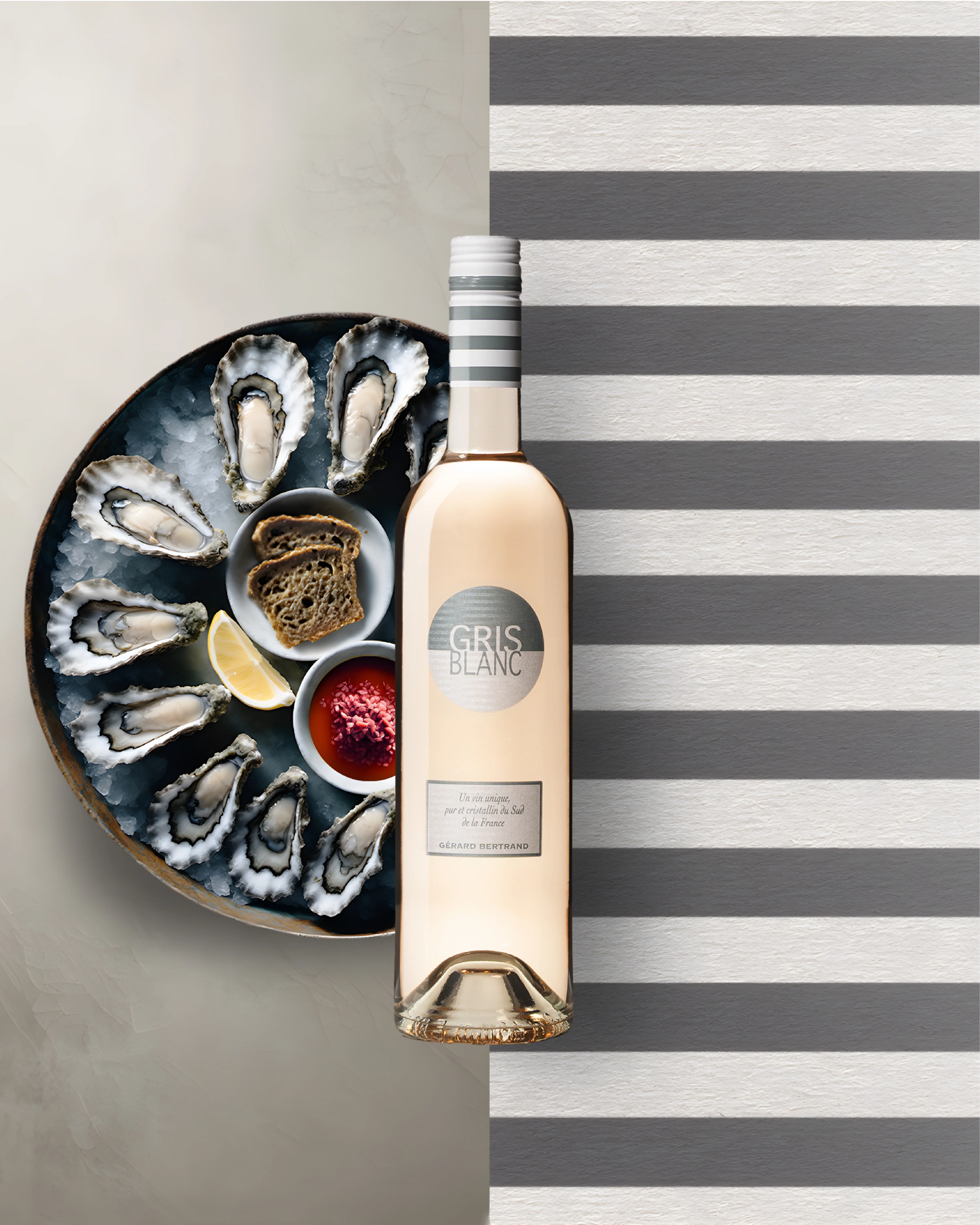 Gris Blanc 2025 vin rosé bio à vis 75cl - Image 4