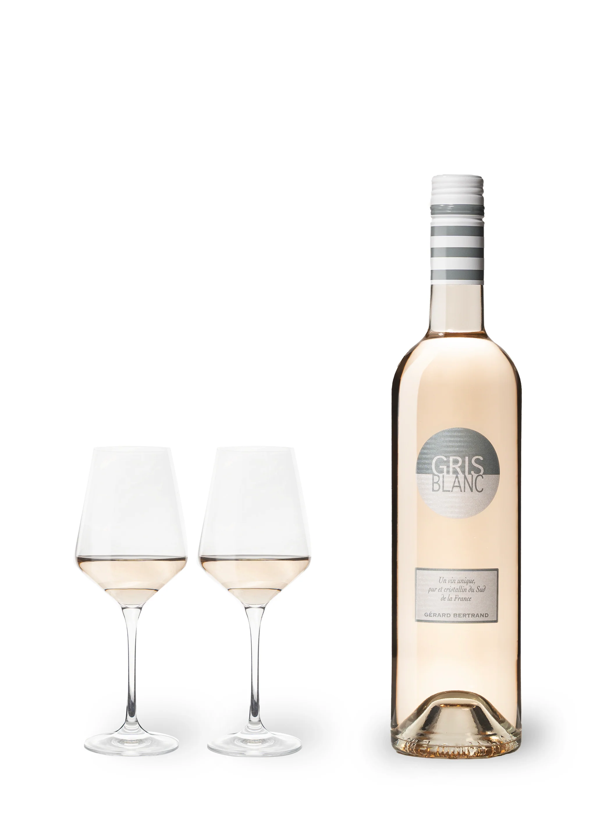 Gris Blanc 2025 75cl vin rosé avec bouchon à vis - Image 3