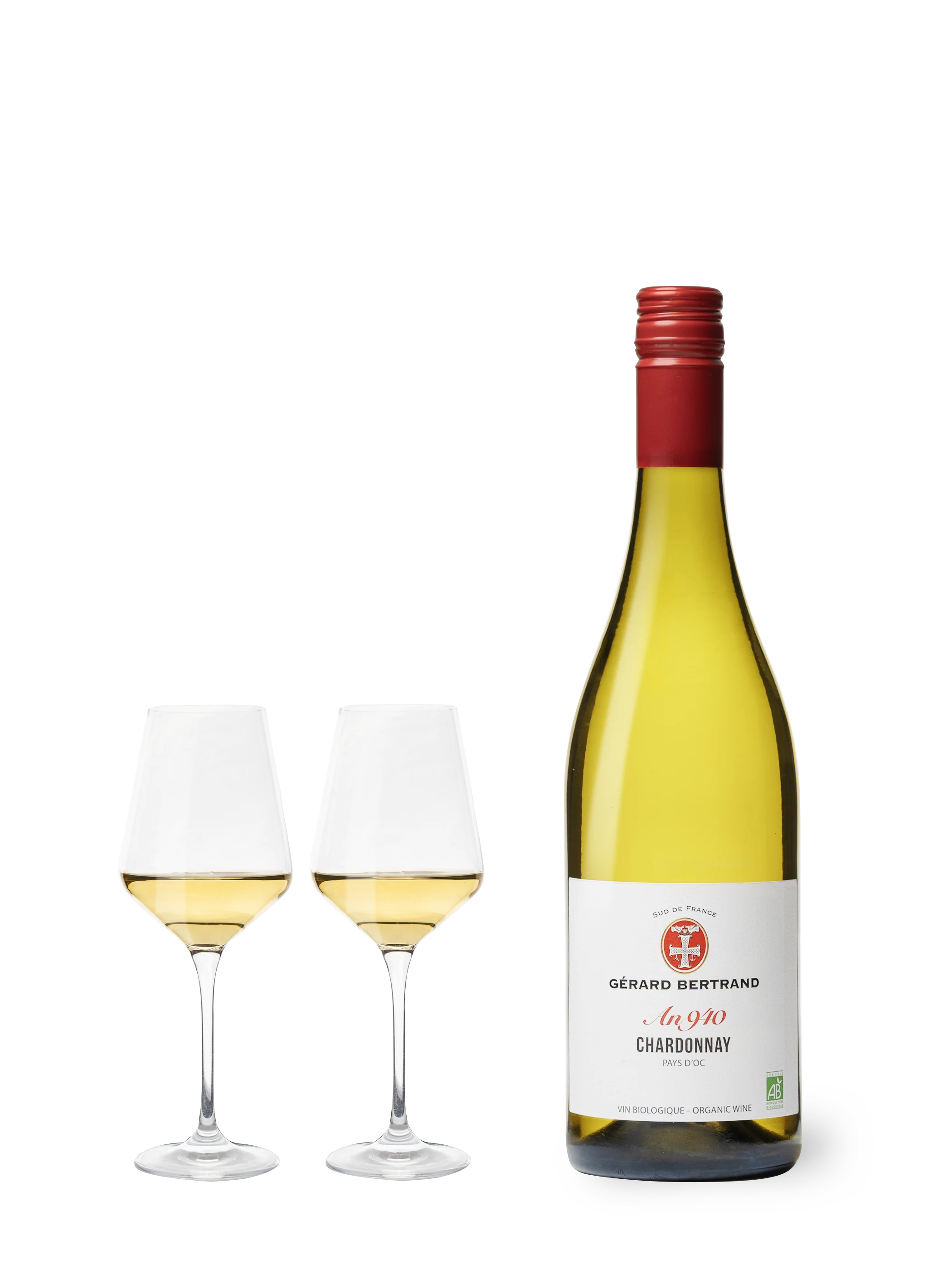 Héritage "An 940" Chardonnay 2025 75cl vin blanc bio - Image 2