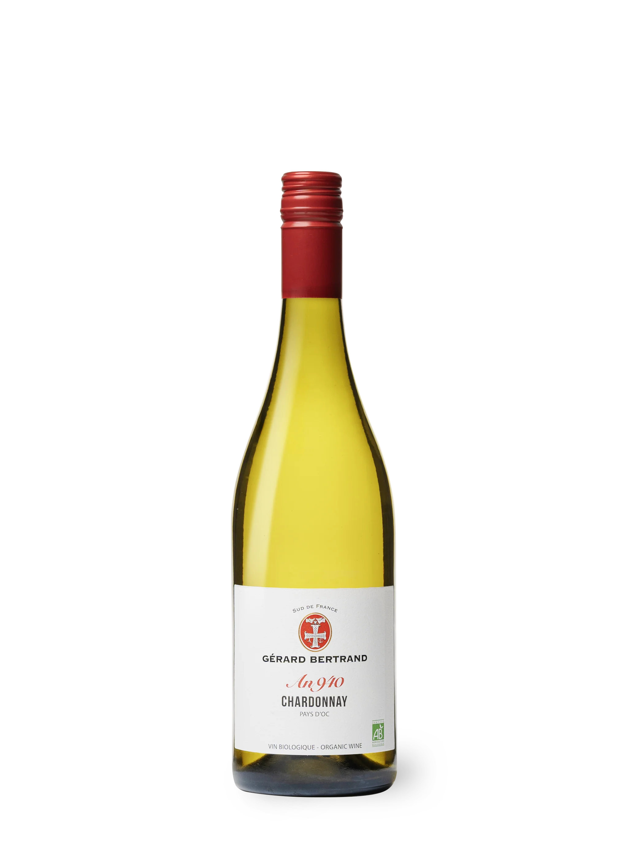 Héritage "An 940" Chardonnay 2025 75cl vin blanc bio