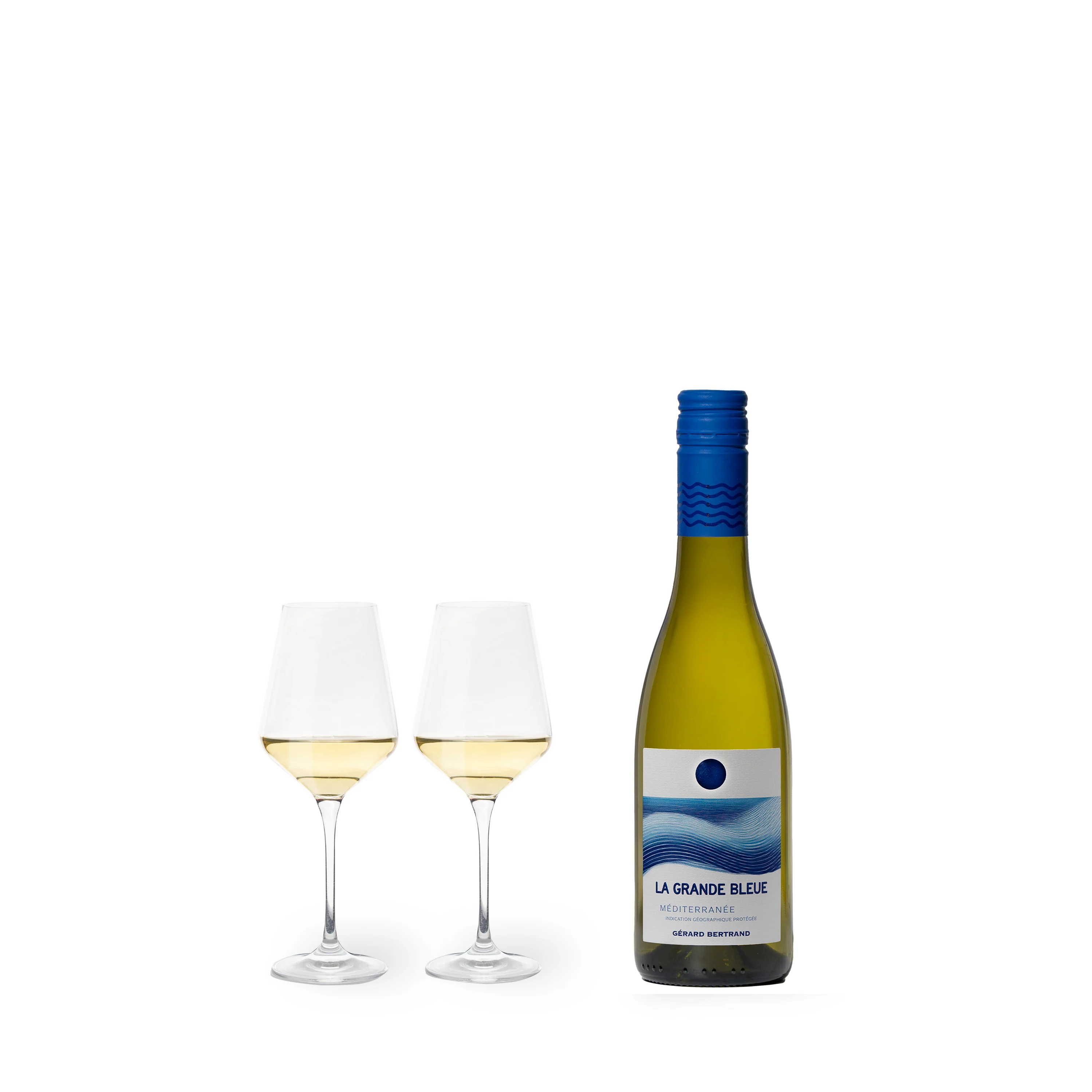 La Grande Bleue 2024 vin blanc bio demi bouteille 37,5cl - Image 3