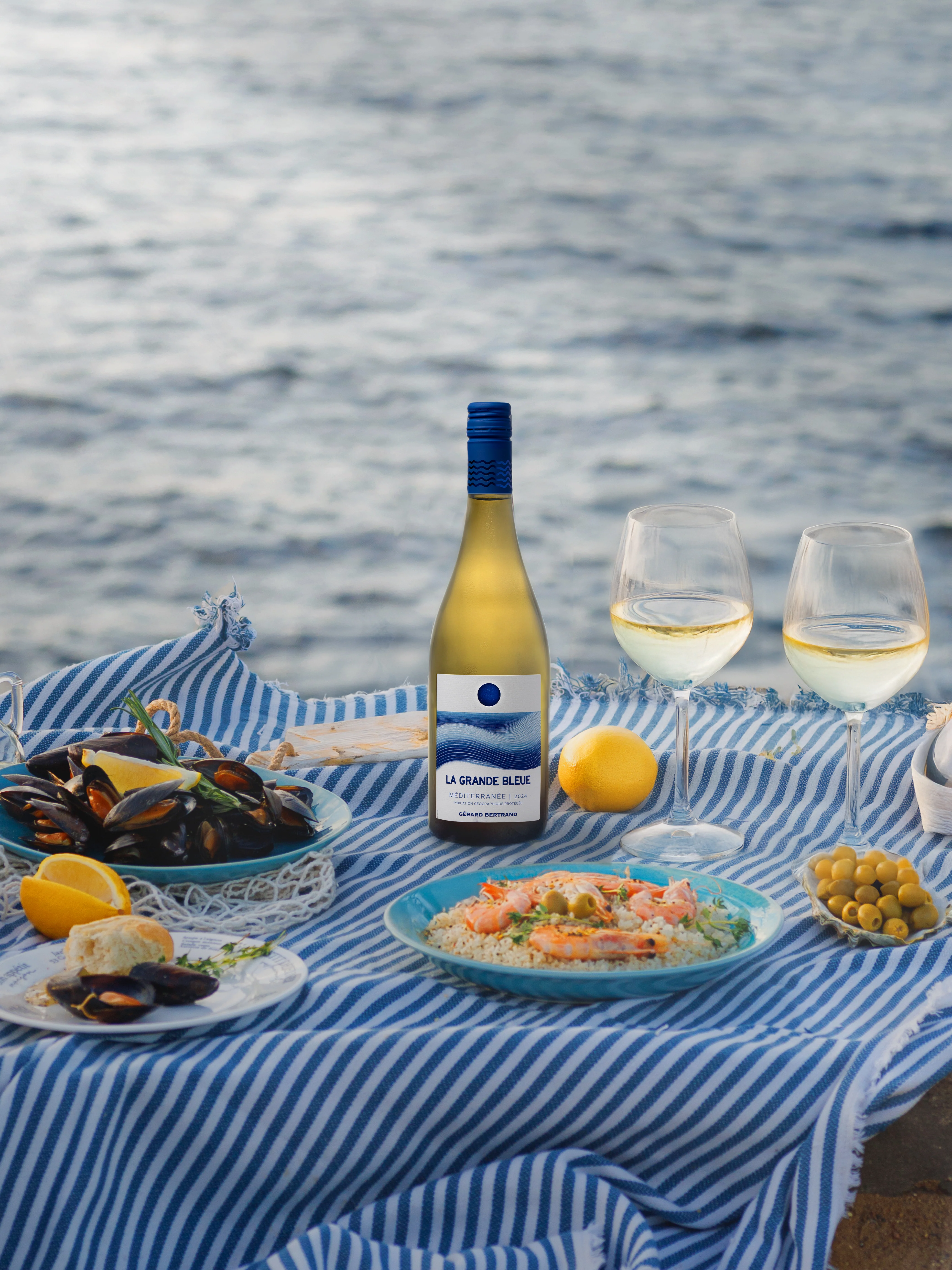 La Grande Bleue 2025 vin blanc bio 75cl - Image 4