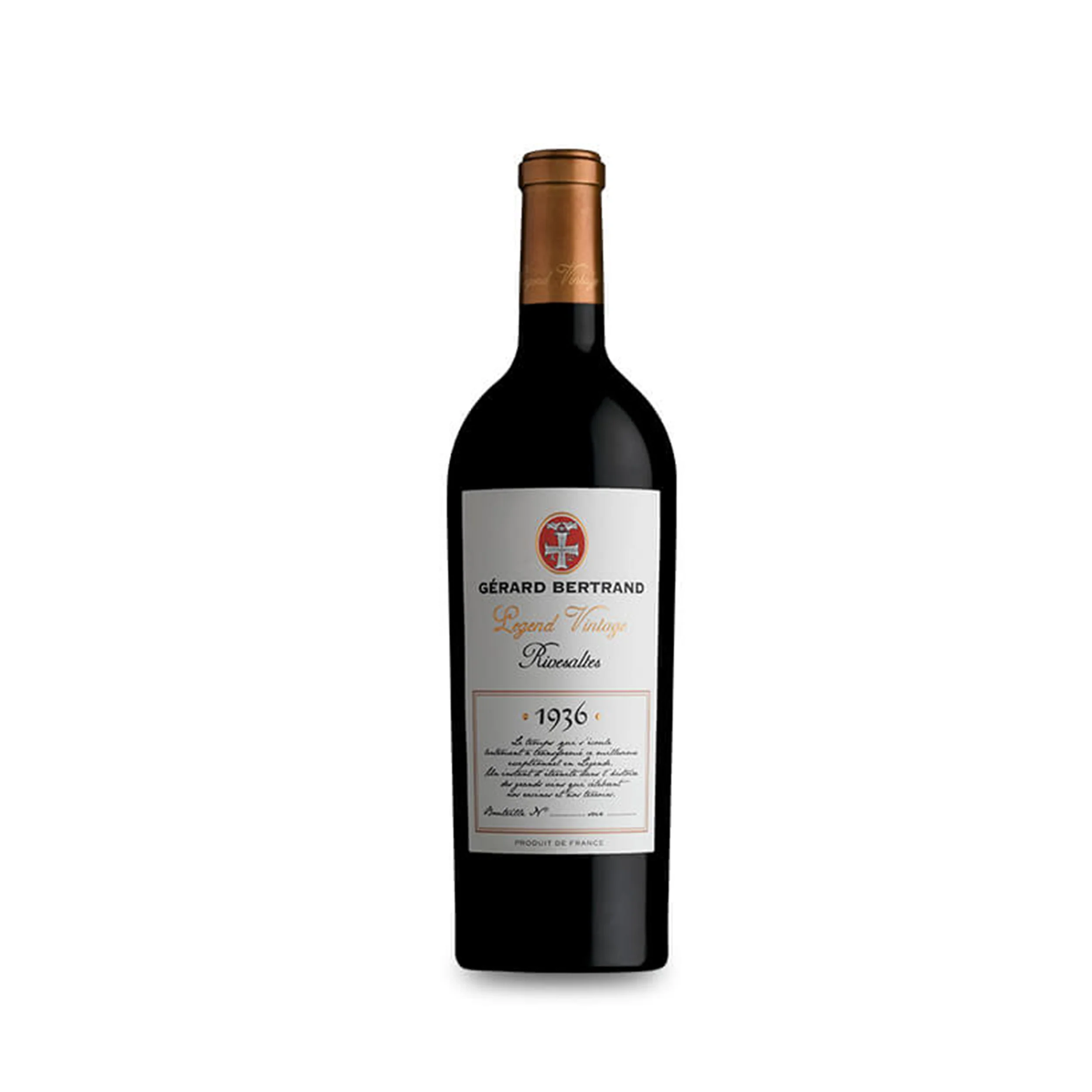 Legend Vintage Vins Doux Naturels 1936 Rivesaltes 75cl