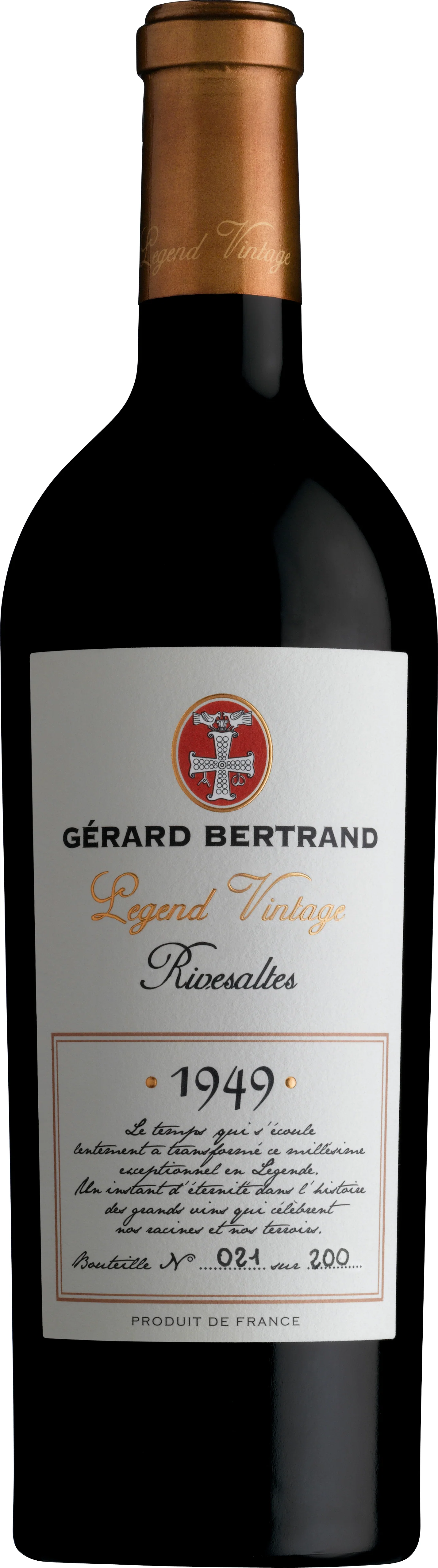 Legend Vintage Vins Doux Naturels 1949 Rivesaltes 75cl