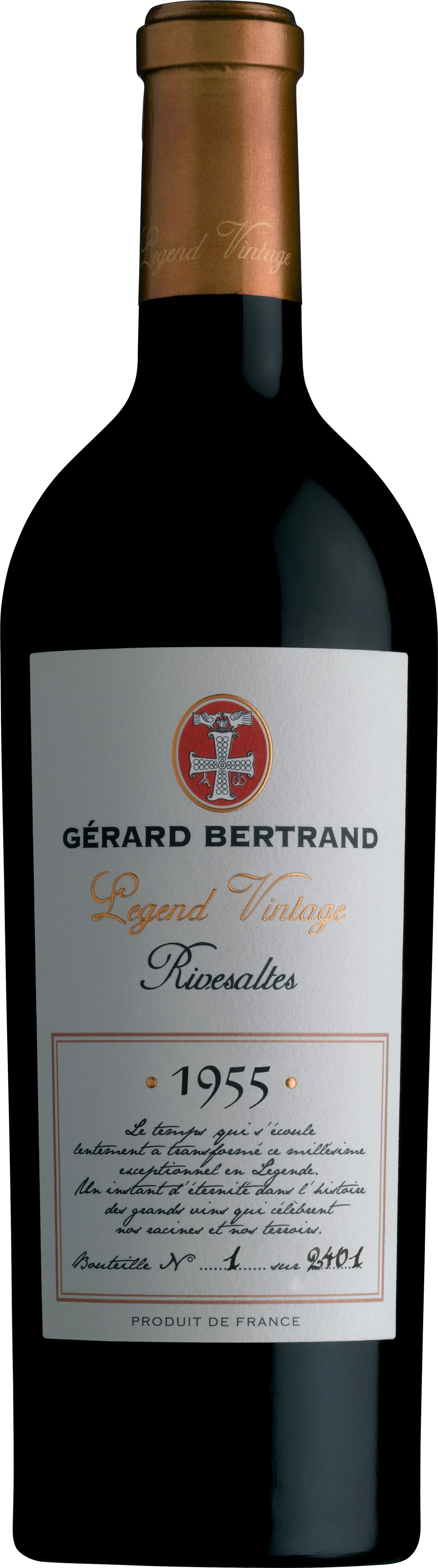 Legend Vintage Vins Doux Naturels 1955 Rivesaltes 75cl