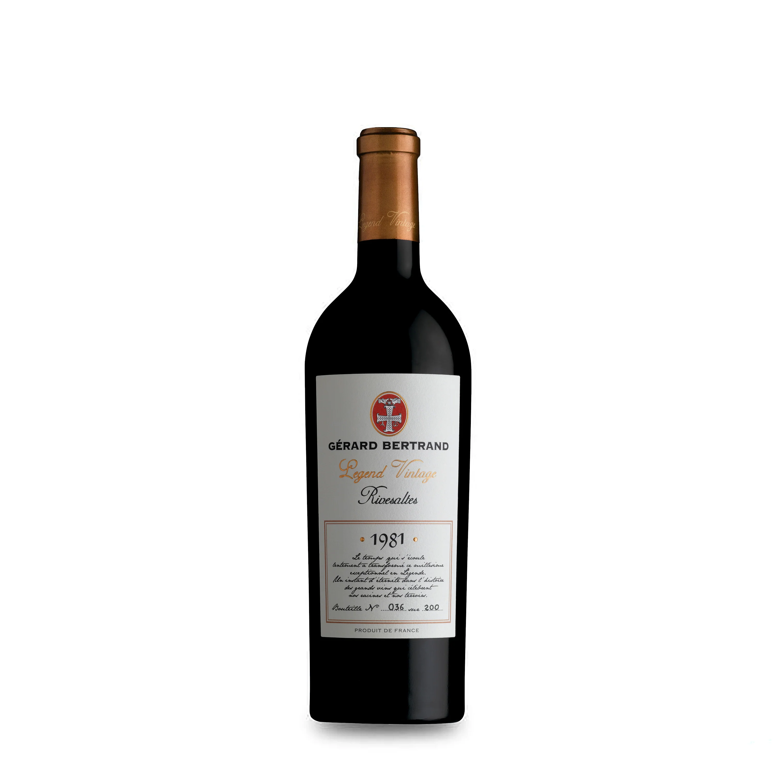 Legend Vintage Vins Doux Naturels 1981 Rivesaltes 75cl